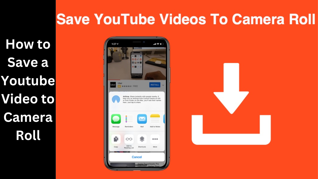 How to Save a Youtube Video to Camera Roll